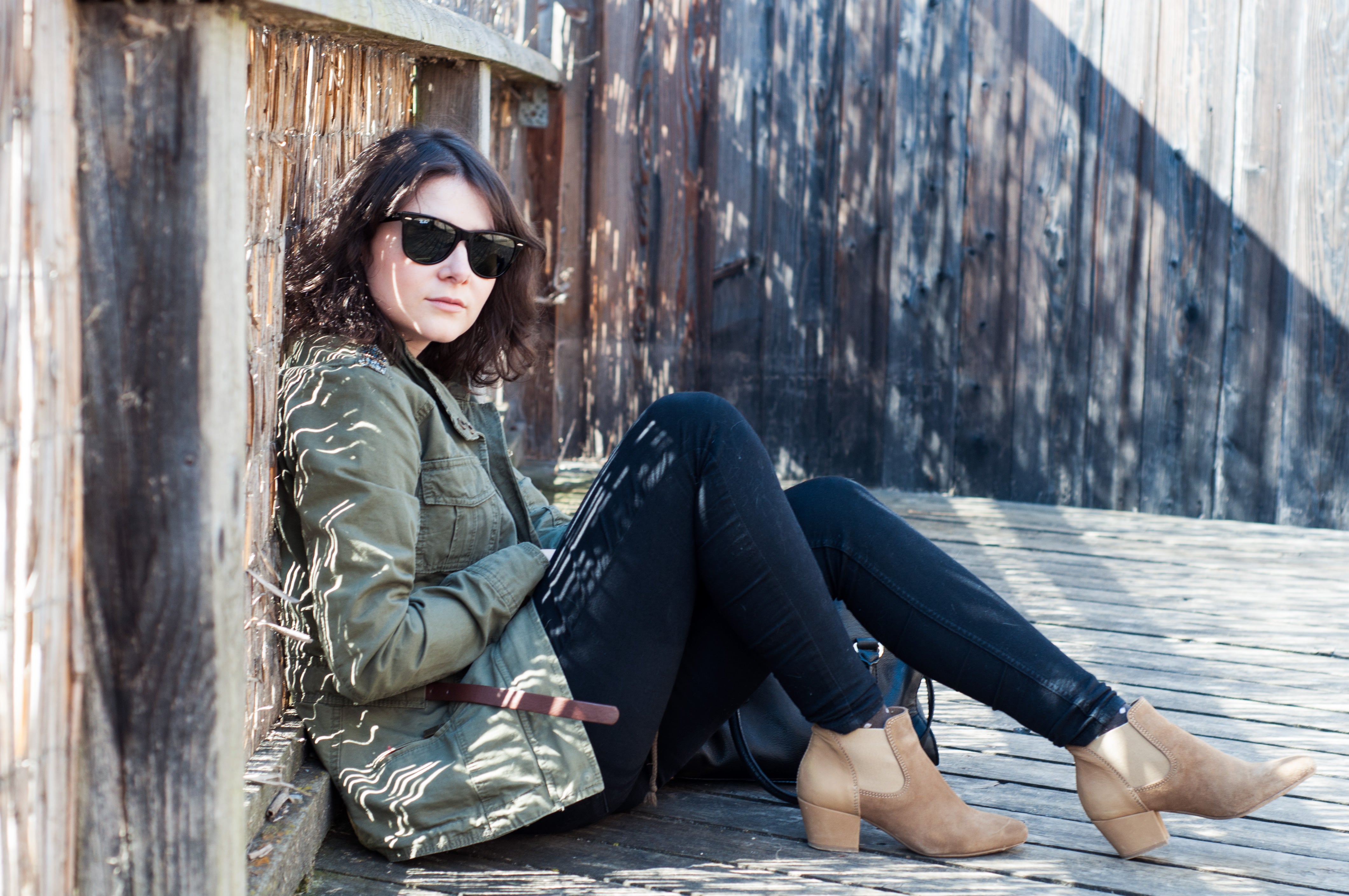 Look du jour : Parka et marinière