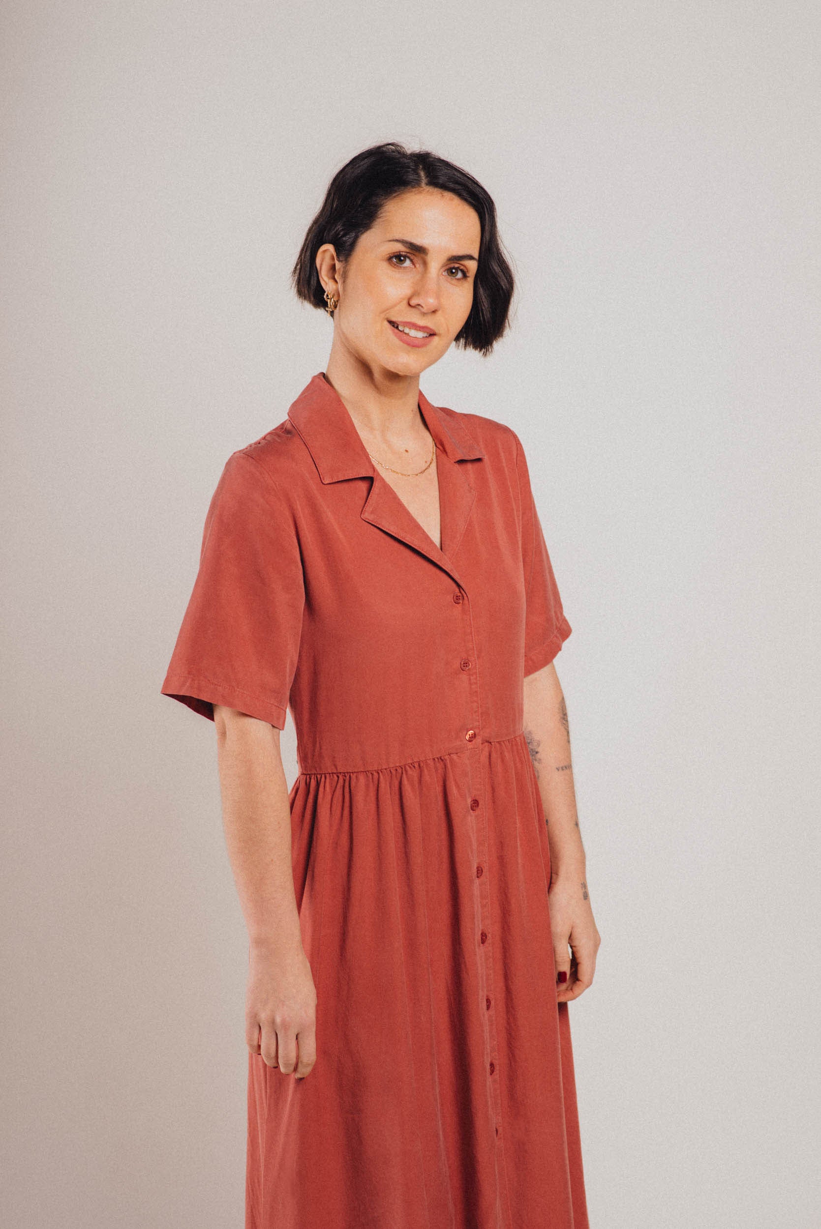 Robe Valentina - Terracotta