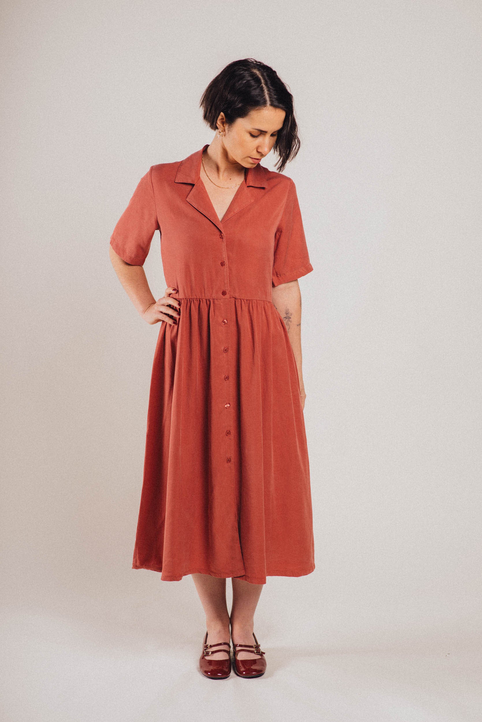 Robe Valentina - Terracotta