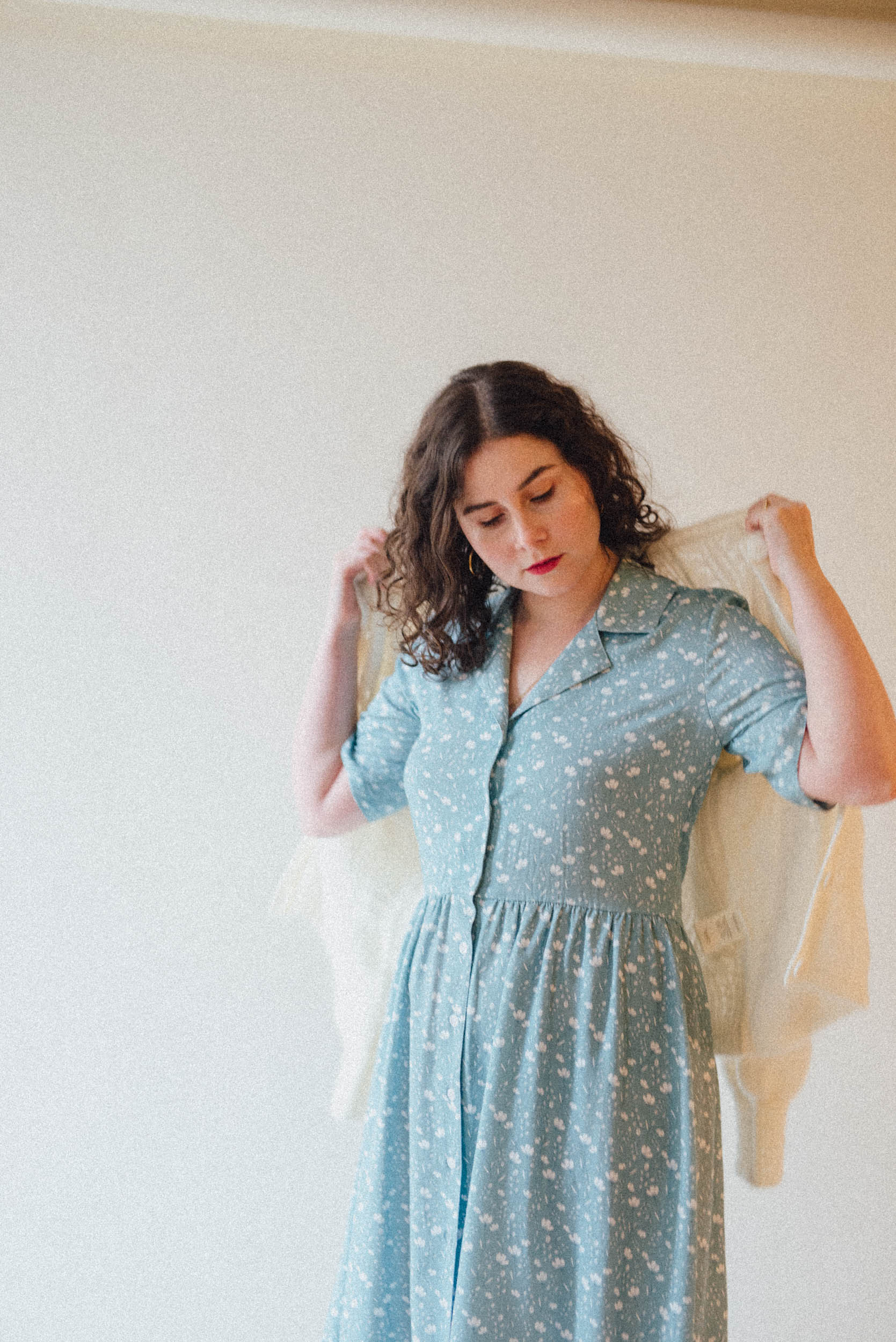 Robe Valentina - Blue Botanical