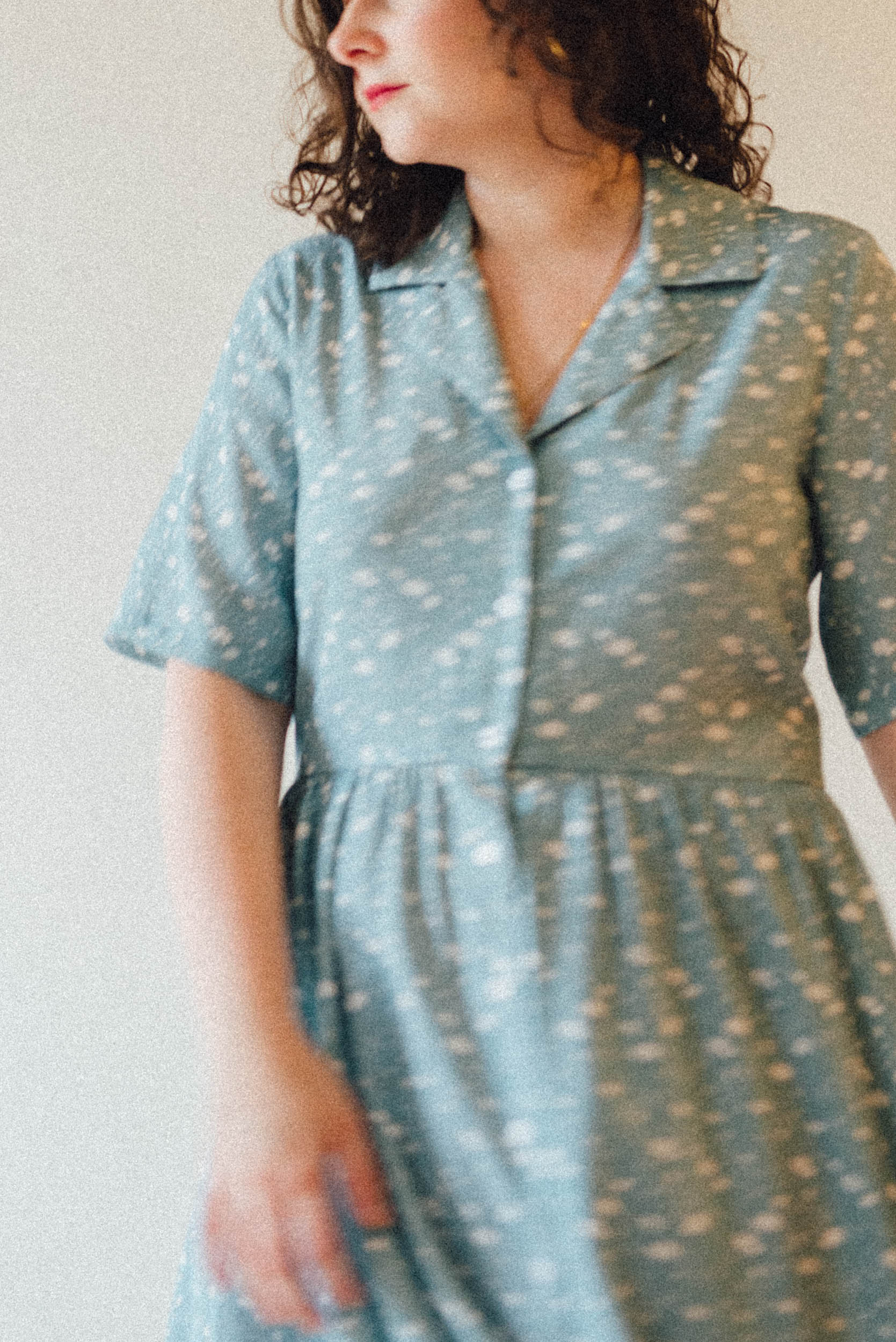 Robe Valentina - Blue Botanical