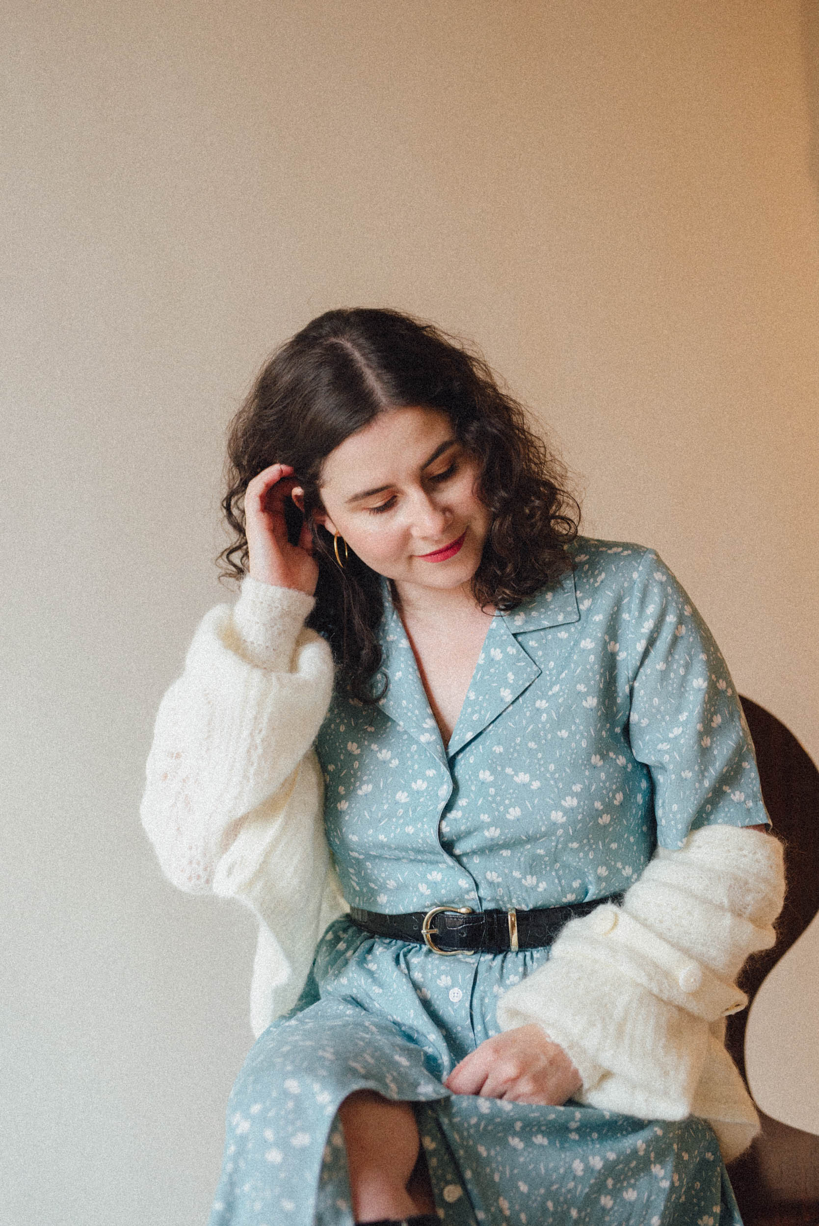Robe Valentina - Blue Botanical