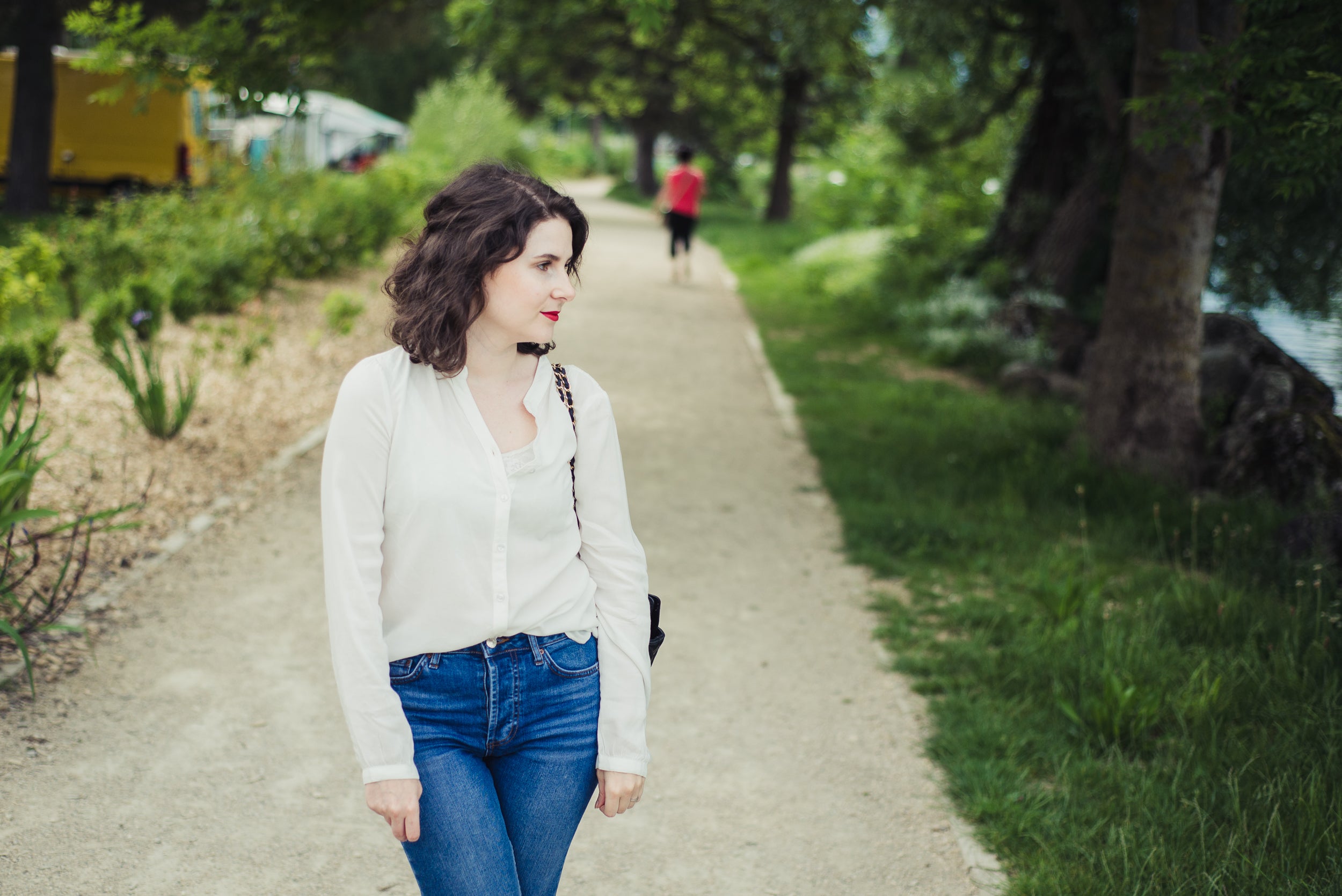 Back to basics : Chemise blanche et jeans bleu