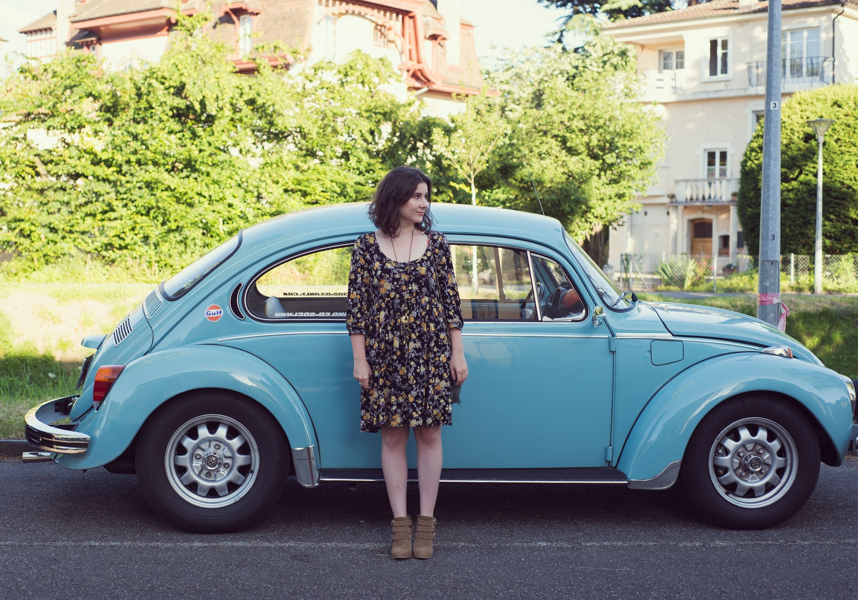 Look robe à fleurs et style bohème