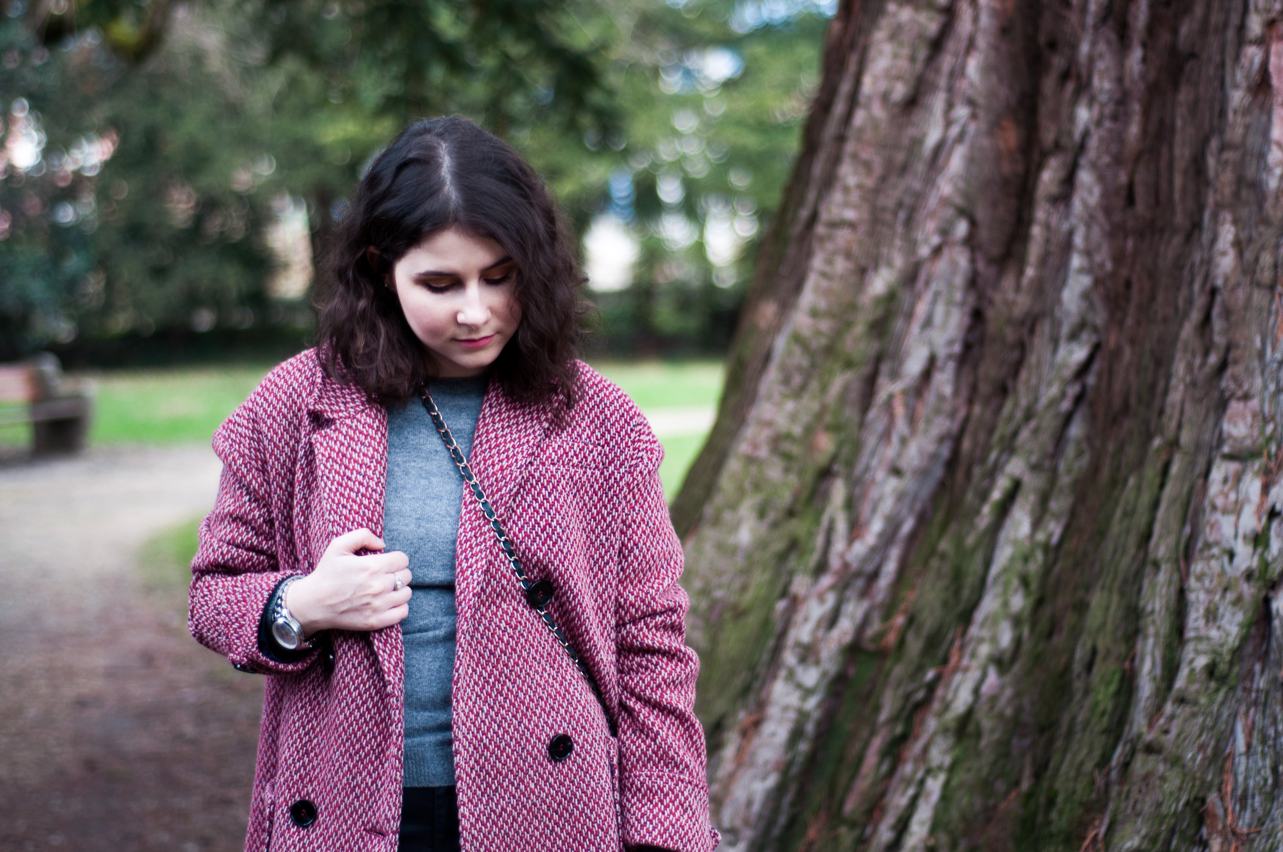 Look : Mon manteau rouge bonne mine !