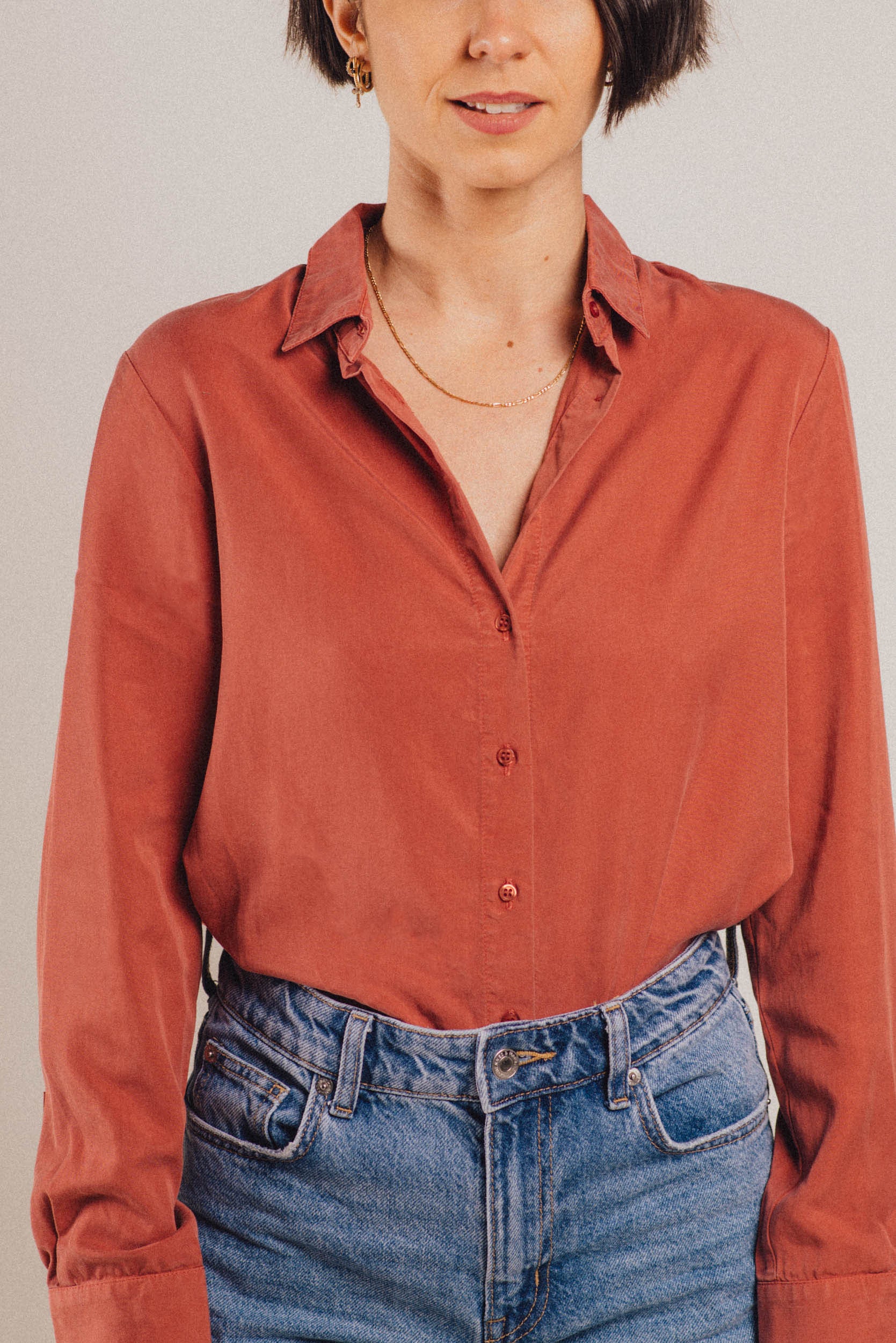 Chemise Rose - Terracotta