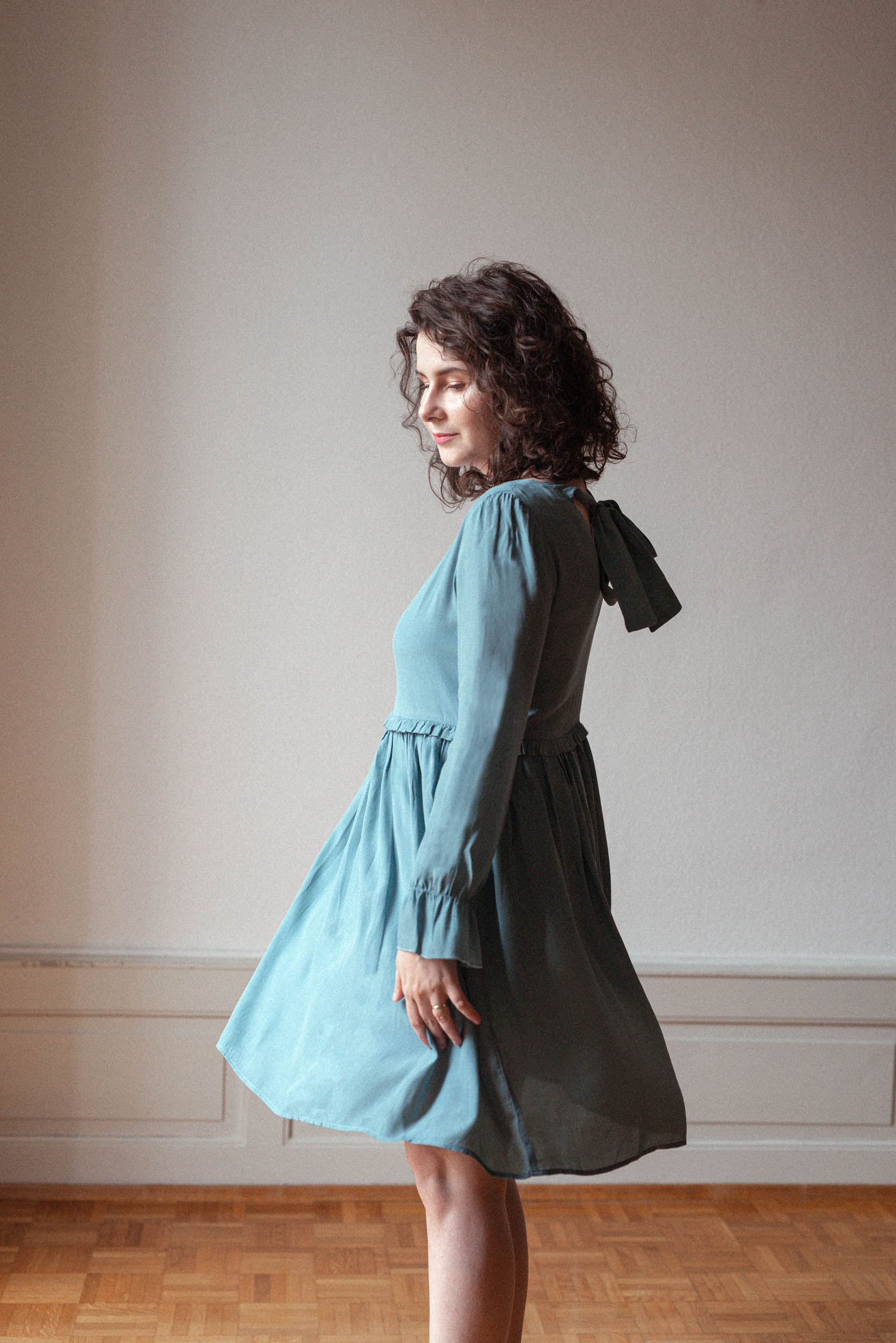 Prototype - Alexia dress - Vintage blue