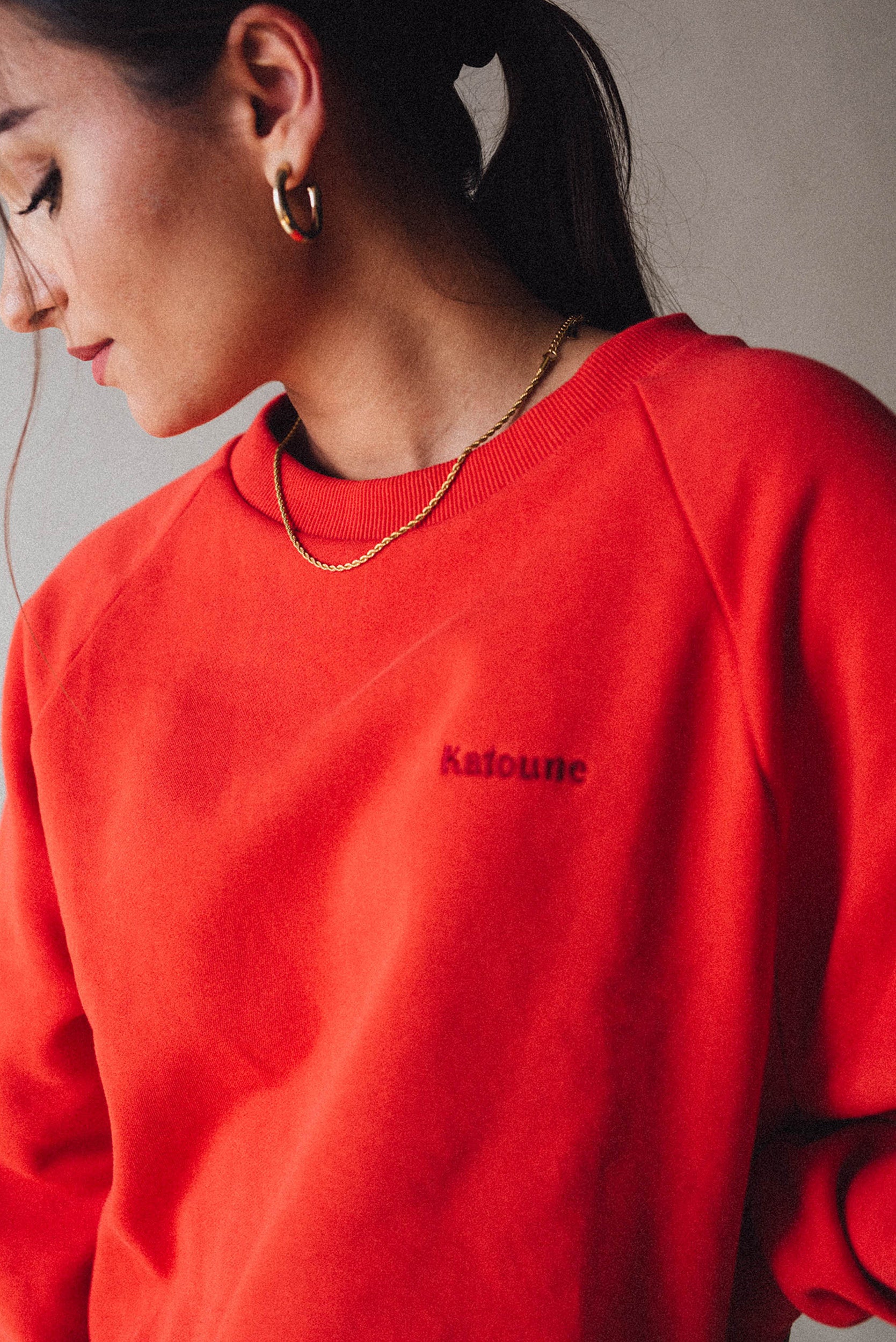 sweat-shirt-rouge-manches-raglan-coton-bio-organic